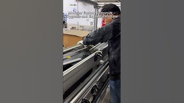 Reduce Labor and Boost Productivity #conveyors #machine #linkconveyors #factory #automobile #cnc