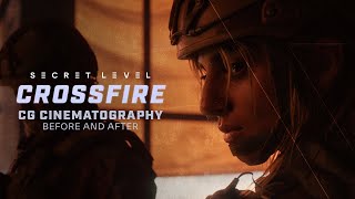 Secret Level: Crossfire Good Conflict | CG Cinematography - Before & After