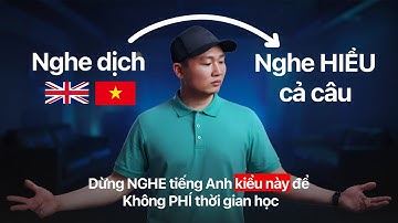 Nghe tiếng Anh Mãi Không Hiểu - Đây Là Lý Do