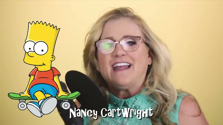 7 Simpsons characters in under 40 seconds by Nancy Cartwright