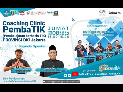 Coaching Clinic Pembelajaran berbasis TIK DKI Jakarta