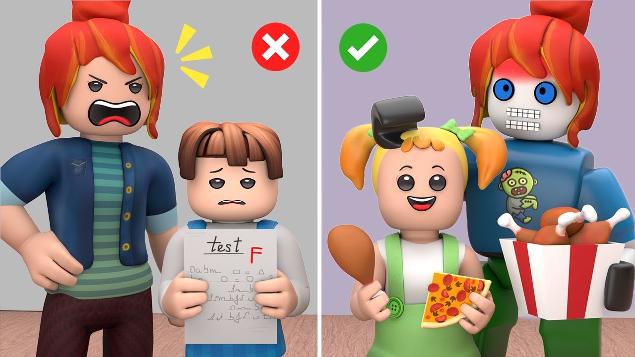 ROBLOX Brookhaven 🏡RP: Robot Mom Vs Birth Mom | Roblox Music Video