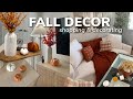 FALL HOME DECOR: fall decorate with me &amp; fall decor shopping 2023