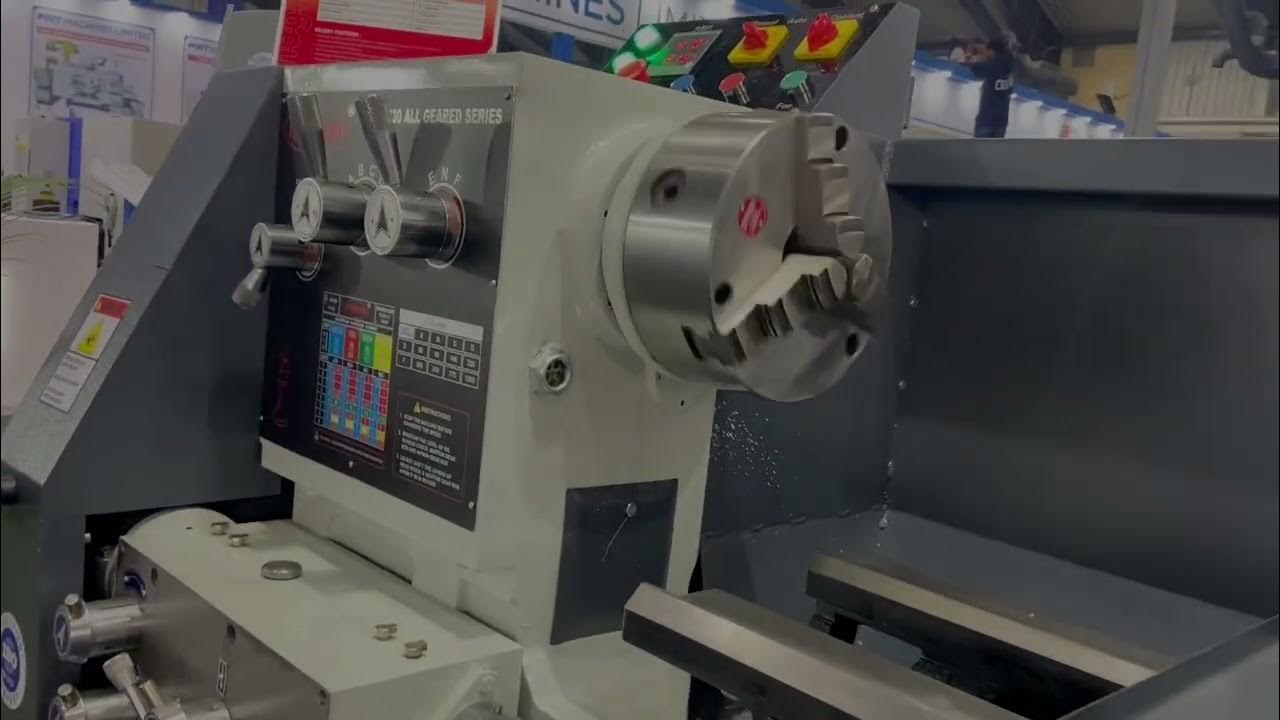 Nagmani Lathes Rajkot IMTEX 2023 Bangalore Machine Tools Exhibition lathe 