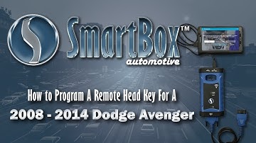How to Program a Remote Head Key to a 2008 - 2014 Dodge Avenger