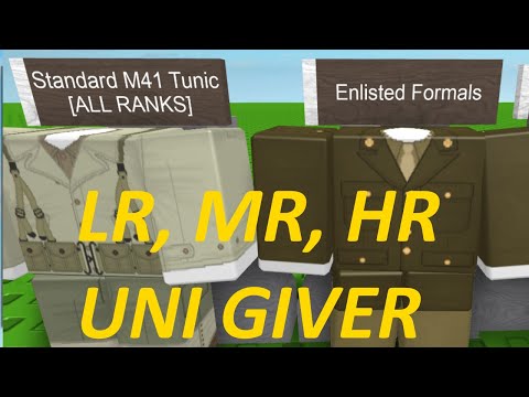 Uniform Giver For Groups Tutorial Youtube