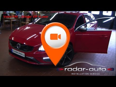 Installation Service Radarwarner Radar Detector Detecteurs De Radar Volvo V40 Youtube