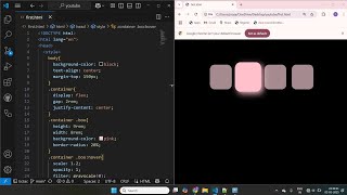 Hover and focus box in html and css #htmlelement #html5 #css #css3 #hover #focus