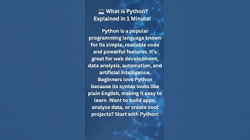 Why Everyone Loves Python Programming 💻 #shorts #python #coding #ai