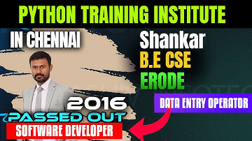 💻 Python Training Institute in Chennai | How to Get IT Jobs for Freshers in Tamil #kaashivinfotech