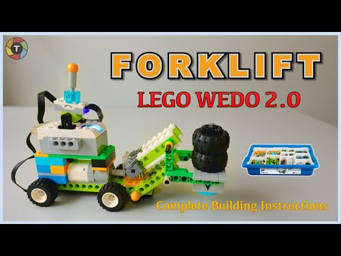 Lego Wedo 2.0 Forklift Building Instructions