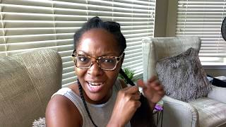Protective Style on Blown Out Natural Hair....Max Growth &amp; Retain Length