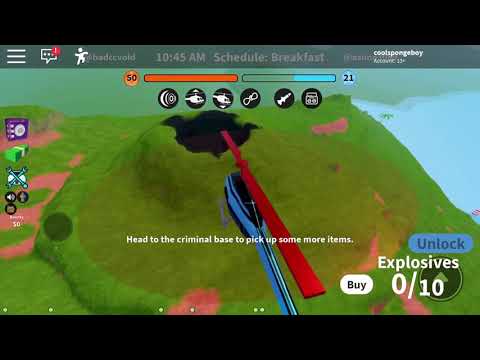 Roblox Jailbreak How To Get Music Surround Sound In The Volcano Base With Car Stereo Youtube - roblox prison escape volcano base