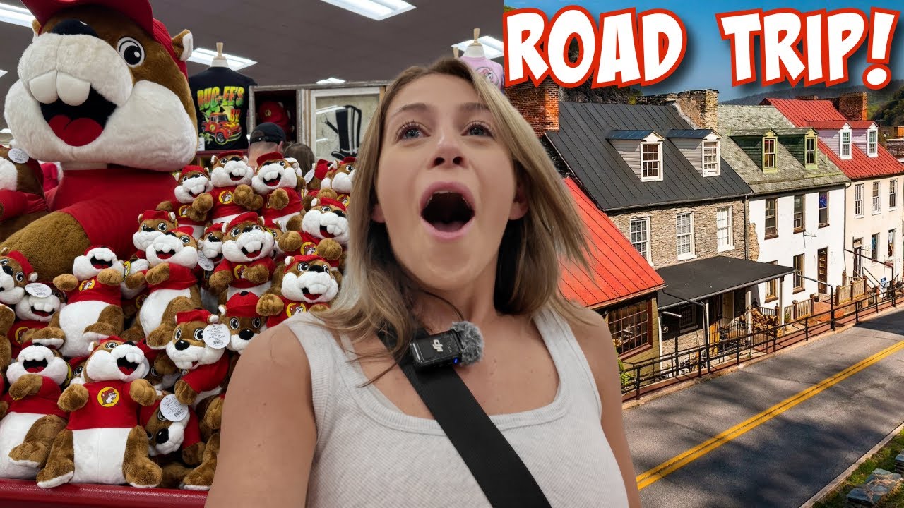 First Time at Buc-ee’s & Harper's Ferry, WV! Road Trip Day 1