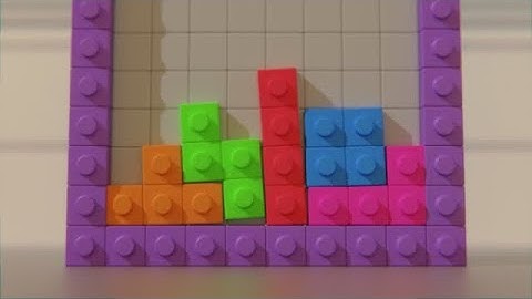 SOFTBODY TETRIS with LEGO 2