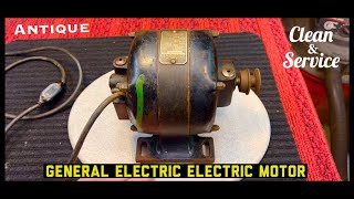 Antique General Electric 1/6hp WOUND ROTOR Induction Motor.