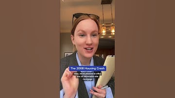 A brief history of The 2008 Housing Crash