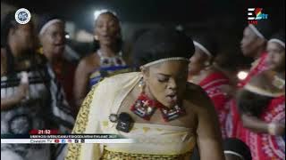 HRH Princess Sikhanyiso Doing Kutsamba Dance