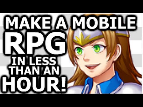 Creating an RPG for Mobile from scratch in under an hour using RPG Maker MV.