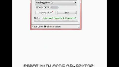 RSBOT AUTH CODE GENERATOR JUNE 2010 --- PROOF IN VIDEO