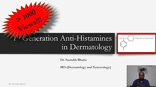 1st Generation Anti-Histamines in Dermatology - Agent, Mechanism of Action, Use, Side-effects