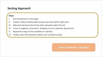 Sum of two elements closest to zero (Python)