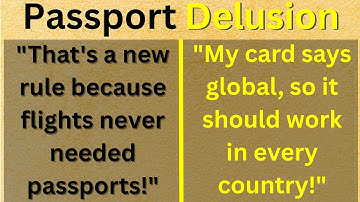 When Americans Try to Debate Passport Control at Airport