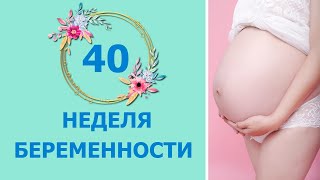 40 Неделя Беременности. Развитие плода и ощущения мамы