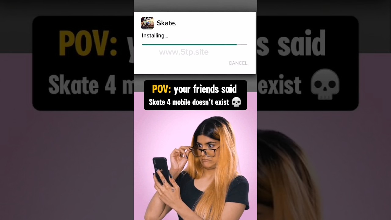 The Legit Way to download skate 4 on Mobile ( Android & iso ) 