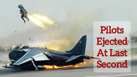 Pilots Ejected At the Last Seconds | Fighter Plan Pilots Last Second  Ejection | Pilots Ejection