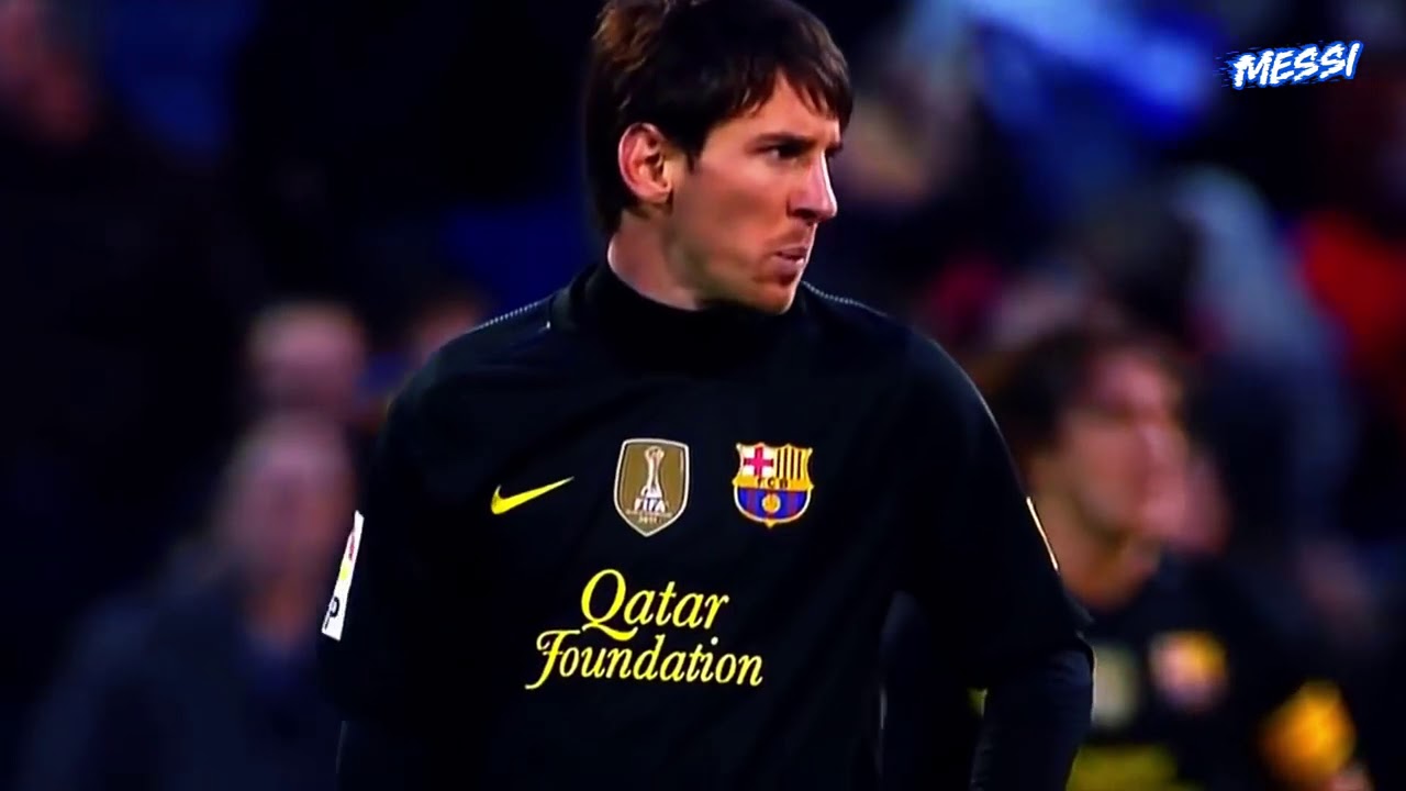 Lionel Messi Long Hair Magic Skills.