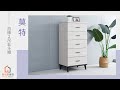 時尚屋 莫特白橡2尺五斗櫃 DV10-632 免運費/免組裝/斗櫃 product youtube thumbnail