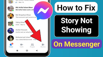 How to Fix Messenger Story Option Not Showing Problem (New 2023) | Messenger Story Missing Problem