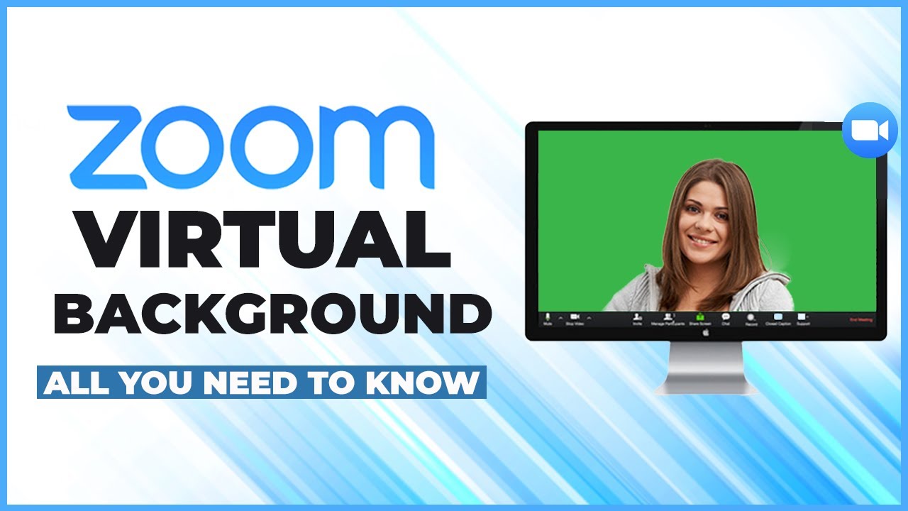 ZOOM VIRTUAL BACKGROUND WITHOUT GREEN SCREEN | Tips When Virtual Background  Is NOT WORKING!! - YouTube