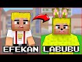 EFEKAN LABUBU YA DÖNÜŞTÜ Minecraft EFEKAN LABUBU YA DÖNÜŞTÜ Minecraft
