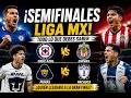 🚨 Semifinales de locura en Liga MX: Cruz Azul-Chivas y Pumas-Pachuca, ¿quiénes llegarán a la final?