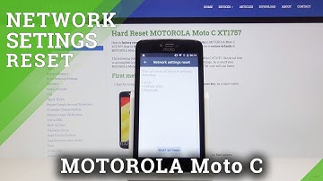 How to Restore Network Settings in MOTOROLA Moto C - Fix Network Settings