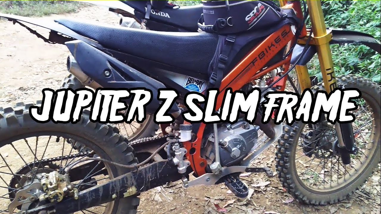 MODIFIKASI MOTOR JUPITER Z TRAIL SLIM FRAME YouTube