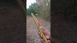 Powerfull Bamboo Slingshot #Ramcharan110 #Shorts_Videos #Bamboo_Craft #Slingshot