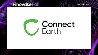 FinovateFall 2023 / Connect Earth