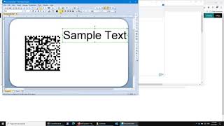 Bartender IUID Template Demo: Part 2 - Linking text and barcodes screenshot 4
