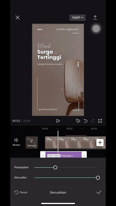 Bikin Video Dakwah Minimalis cuma 1 Menit aja