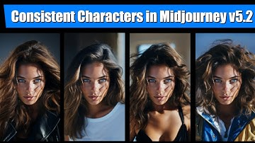 How To Create Consistent Looking Characters With Midjourney v5.2 - Step-by-Step Guide