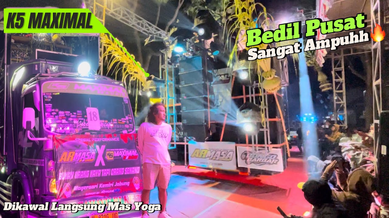 Bedil PUSAT Sangat Ampuhh🔥K5 MAXIMAL DI KAWAL LANGSUNG MAS YOGA DI NIGHT CARNIVAL KEMIRI JABUNG‼️