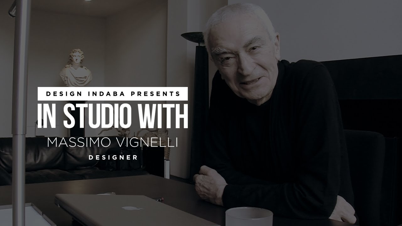In Studio With Massimo Vignelli Youtube