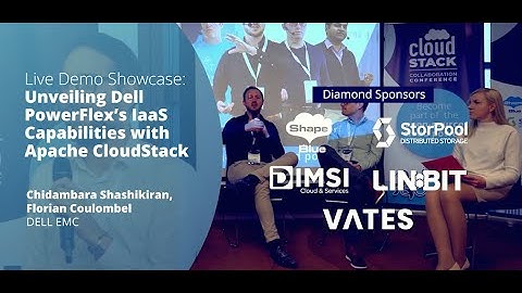Live Demo Showcase: Unveiling Dell PowerFlex’s IaaS Capabilities with Apache CloudStack | CCC 2023