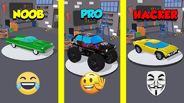 NOOB vs PRO vs HACKER - Car Master 3D