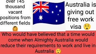 A village in Australia is giving out work visas to international workers, over 145 vacancies 😲