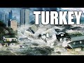 Apocalypse in Turkey! People are blown away by the wind 150 m / h! Crazy storm in Antalya!