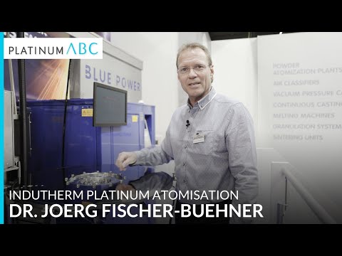 Platinum Powder Atomization: Small batch, high yield, thanks to Indutherm
